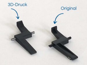 Ersatzteil Umlenkhebel 3D Druck